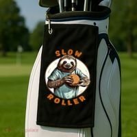 Funny Novelty Ten Pin Slow Roller Bowler Bowling Gift Golf Towel thumb 2