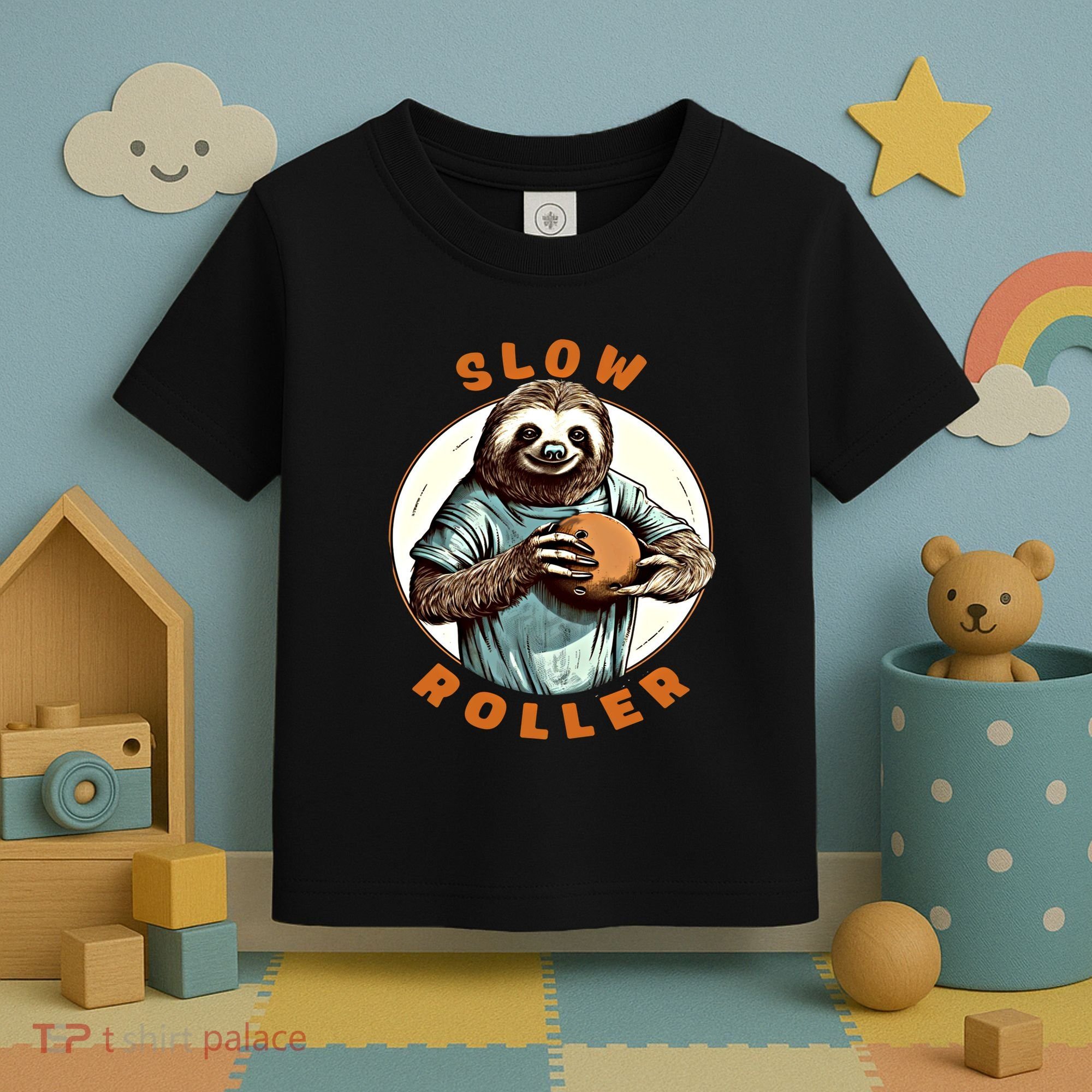 Funny Novelty Ten Pin Slow Roller Bowler Bowling Gift Toddler T-Shirt