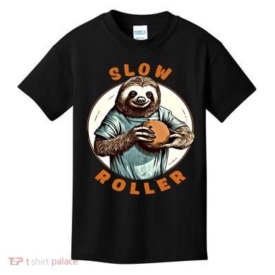 Funny Novelty Ten Pin Slow Roller Bowler Bowling Gift Kids T-Shirt