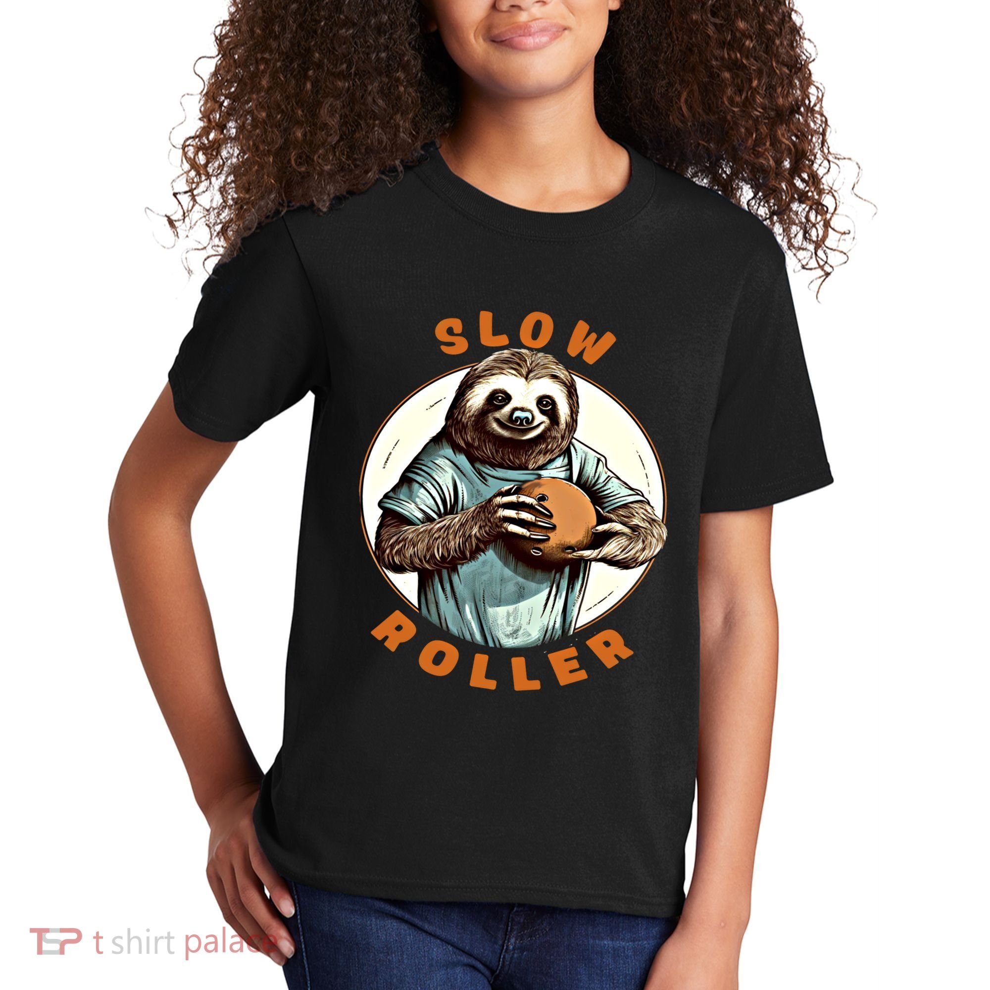 Funny Novelty Ten Pin Slow Roller Bowler Bowling Gift Kids T-Shirt