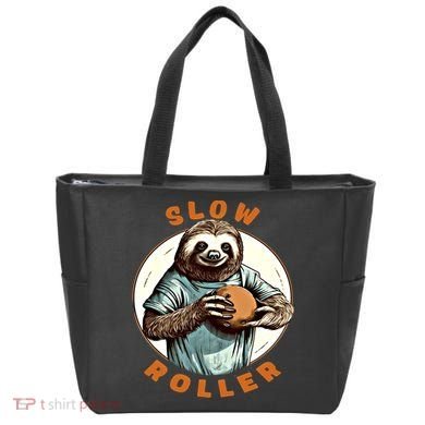 Funny Novelty Ten Pin Slow Roller Bowler Bowling Gift Tote Bag