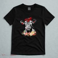 Funny Not Today Heifer Floral Farmer Cute Heifer T-Shirt thumb 5