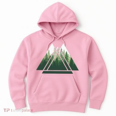 Forest Nature Triangle Minimalism Hoodie