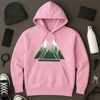 Forest Nature Triangle Minimalism Hoodie thumb 3