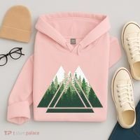 Forest Nature Triangle Minimalism Hoodie thumb 4