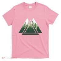 Forest Nature Triangle Minimalism T-Shirt thumb 0
