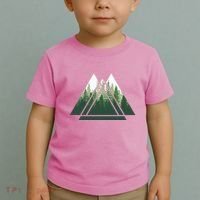 Forest Nature Triangle Minimalism Toddler T-Shirt thumb 2