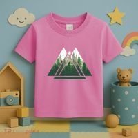 Forest Nature Triangle Minimalism Toddler T-Shirt thumb 3