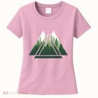 Forest Nature Triangle Minimalism Women's T-Shirt thumb 0