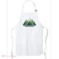 Forest Nature Triangle Minimalism Apron thumb 0