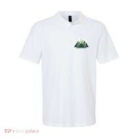 Forest Nature Triangle Minimalism Polo thumb 0