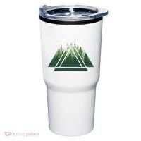 Forest Nature Triangle Minimalism Tumbler thumb 0