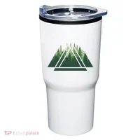 Forest Nature Triangle Minimalism Tumbler thumb 0