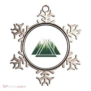 Forest Nature Triangle Minimalism Ornament