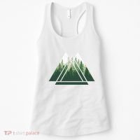Forest Nature Triangle Minimalism Women's Tank Top thumb 0