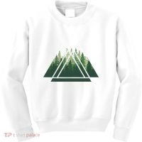 Forest Nature Triangle Minimalism Kids Sweatshirt thumb 0