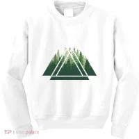 Forest Nature Triangle Minimalism Kids Sweatshirt thumb 0