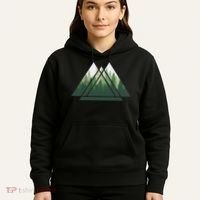Forest Nature Triangle Minimalism Hoodie thumb 5