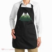 Forest Nature Triangle Minimalism Apron thumb 2