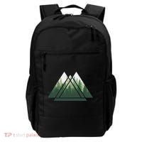Forest Nature Triangle Minimalism Backpack thumb 0