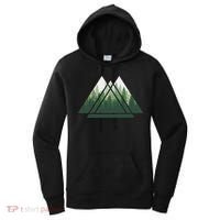 Forest Nature Triangle Minimalism Women's Hoodie thumb 0