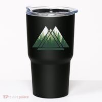 Forest Nature Triangle Minimalism Tumbler thumb 0