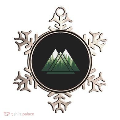 Forest Nature Triangle Minimalism Ornament