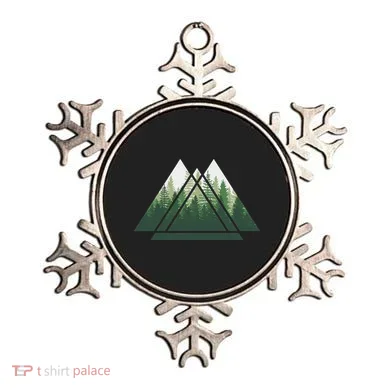Forest Nature Triangle Minimalism Ornament