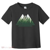 Forest Nature Triangle Minimalism Toddler T-Shirt thumb 0