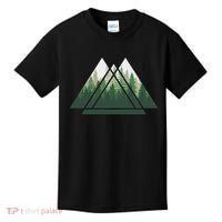 Forest Nature Triangle Minimalism Kids T-Shirt thumb 0