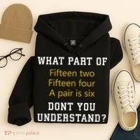Fif N Two Fif N Four A Pair Is Six Funny Cribbage Game Hoodie thumb 4