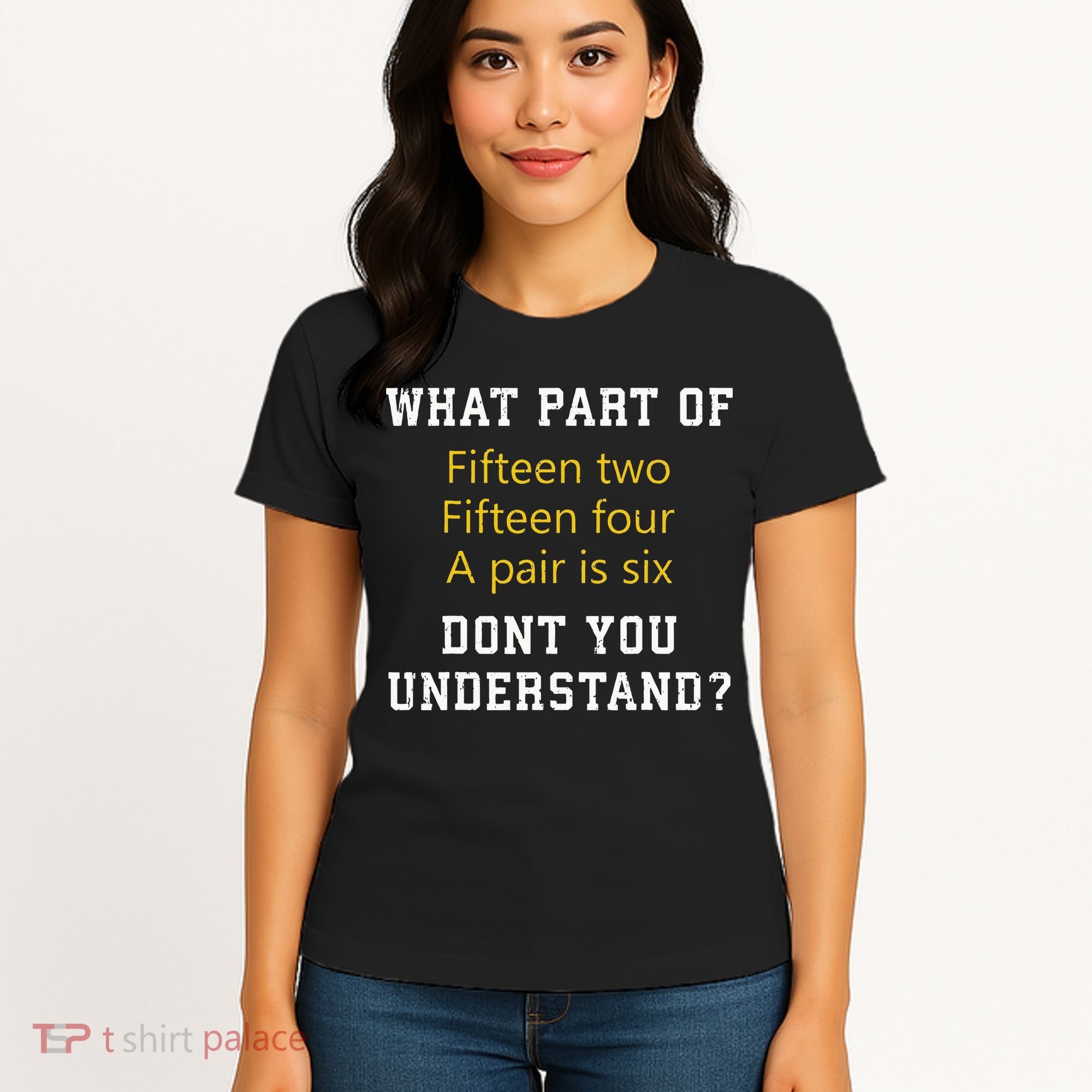 Fif N Two Fif N Four A Pair Is Six Funny Cribbage Game Women's T-Shirt