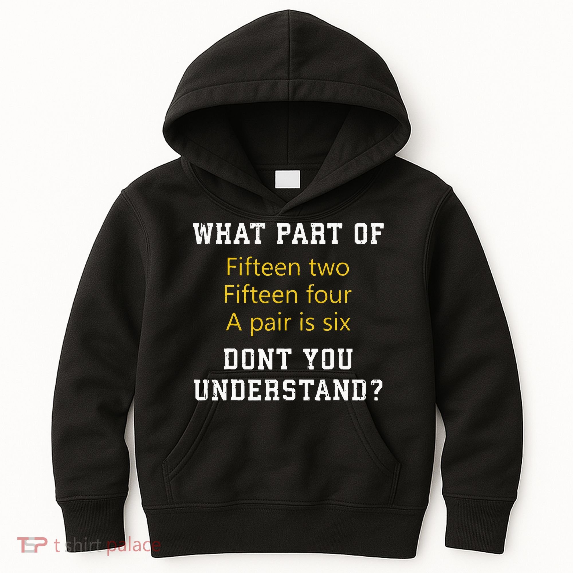Fif N Two Fif N Four A Pair Is Six Funny Cribbage Game Kids Hoodie