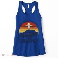 Funny Never Underestimate An Old Likes Muscle Car Outfit Gift Women's Tank Top thumb 0