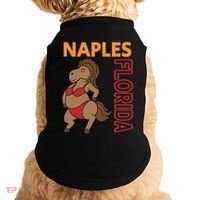 Funny Naples Vacation Family Trip Gift Doggie Tank thumb 0