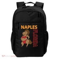 Funny Naples Vacation Family Trip Gift Backpack thumb 0