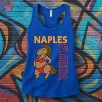 Funny Naples Vacation Family Trip Gift Women's Tank Top thumb 3