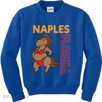 Funny Naples Vacation Family Trip Gift Kids Sweatshirt thumb 0