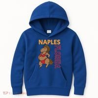 Funny Naples Vacation Family Trip Gift Kids Hoodie thumb 0