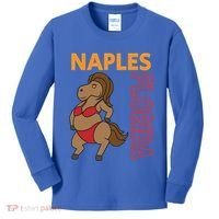 Funny Naples Vacation Family Trip Gift Kids Long Sleeve Shirt thumb 0