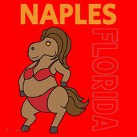 Funny Naples Vacation Family Trip Gift Santa Hat thumb 1