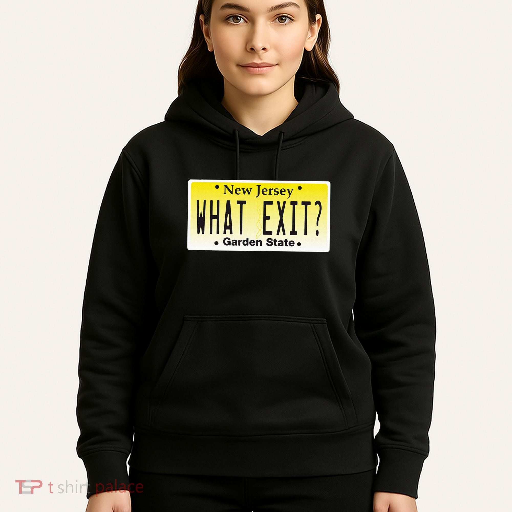 Funny Nj What Exit New Jersey Garden State Parkway Hoodie