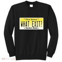 Funny Nj What Exit New Jersey Garden State Parkway Sweatshirt thumb 0