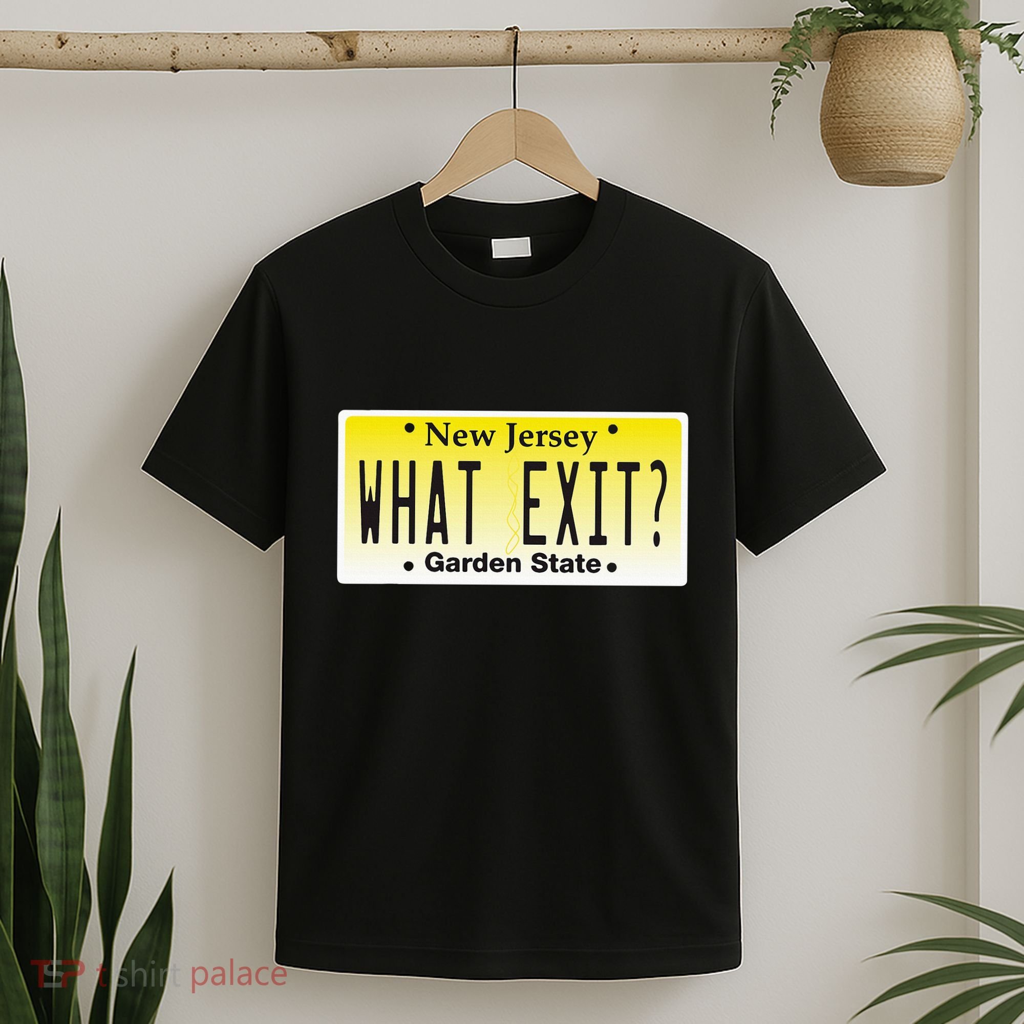 Funny Nj What Exit New Jersey Garden State Parkway T-Shirt
