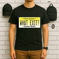 Funny Nj What Exit New Jersey Garden State Parkway T-Shirt thumb 6