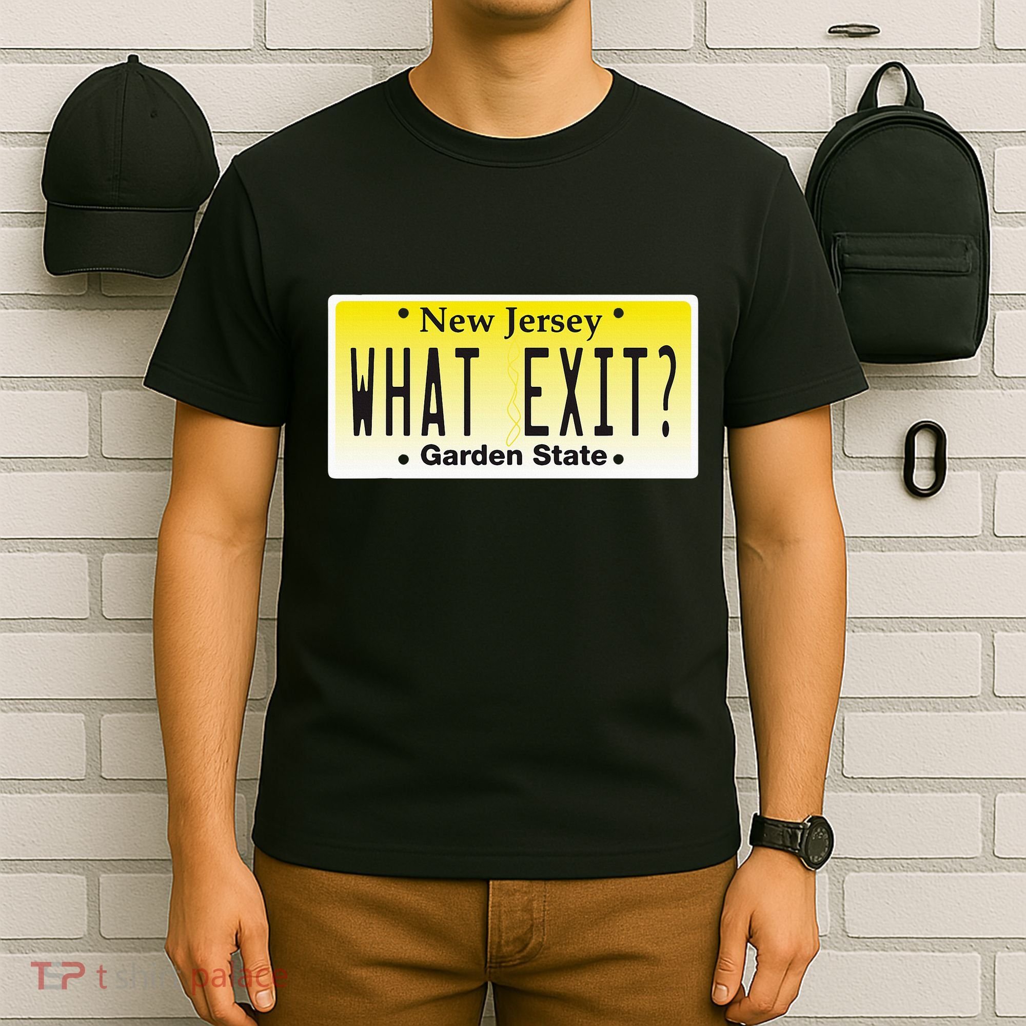Funny Nj What Exit New Jersey Garden State Parkway T-Shirt