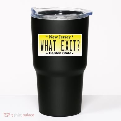 Funny Nj What Exit New Jersey Garden State Parkway Tumbler