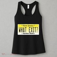 Funny Nj What Exit New Jersey Garden State Parkway Women's Tank Top thumb 3