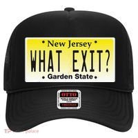 Funny Nj What Exit New Jersey Garden State Parkway Hat thumb 0
