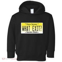 Funny Nj What Exit New Jersey Garden State Parkway Toddler Hoodie thumb 0